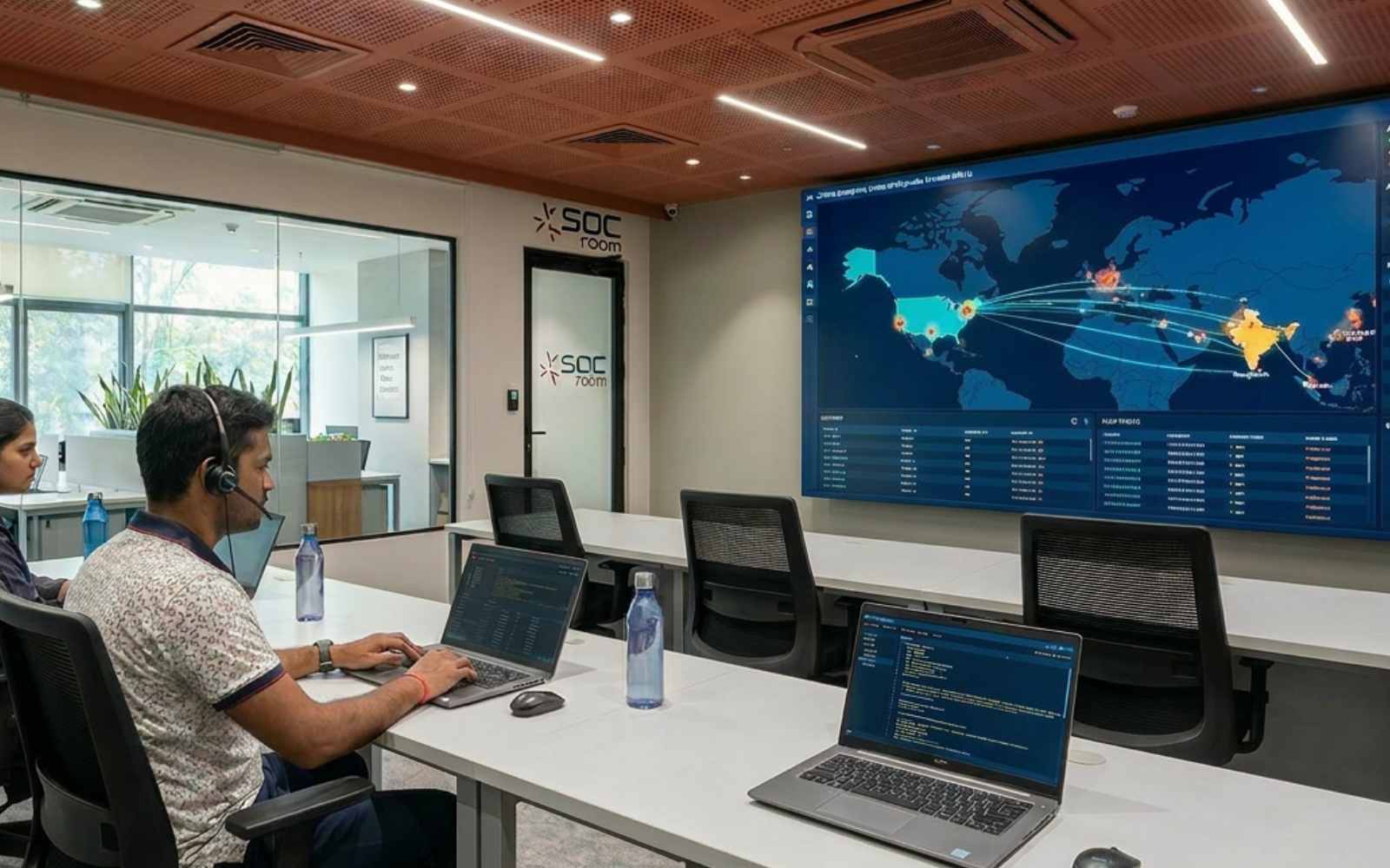 SOCroom global monitoring coverage