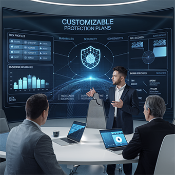 Custom Cybersecurity Solutions for Business Protection Tailored cybersecurity solutions to safeguard businesses against threats and ensure robust protection.