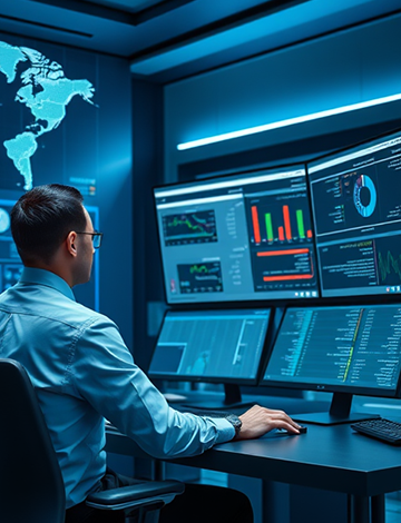SOCroom's Cybersecurity Threat Monitoring in Pennsylvania SOCroom's cybersecurity operations for real-time threat monitoring and incident response